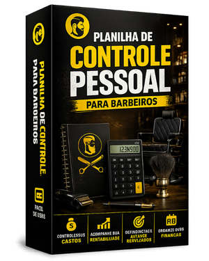 PLANILHA FINANCEIRA PESSOAL PARA BARBEIROS
